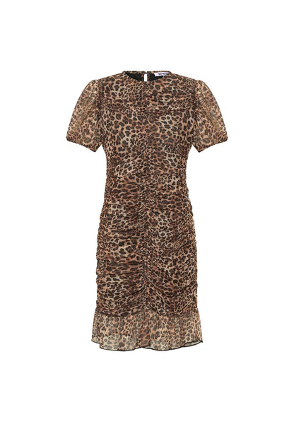 Kleid mit Leopardenmuster
