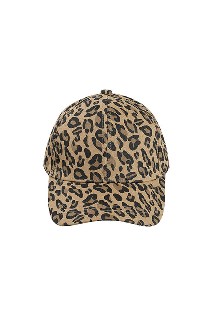 Cap Bella mit Leo Print